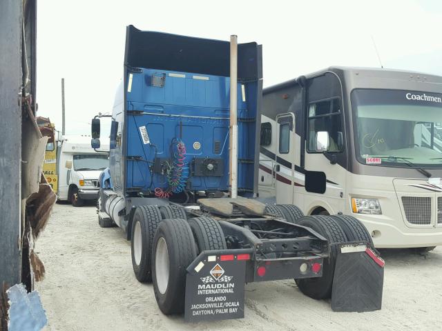 3HSCTAPR5BN267182 - 2011 INTERNATIONAL PROSTAR BLUE photo 3