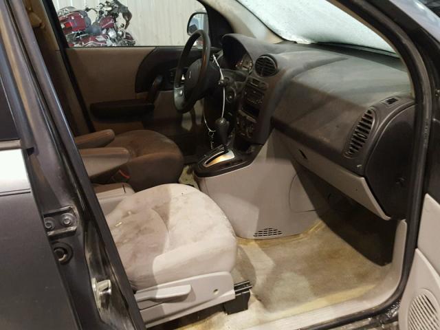 5GZCZ33D85S853663 - 2005 SATURN VUE GRAY photo 5