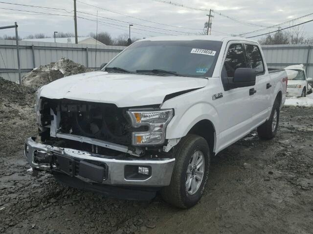 1FTEW1E84FFB75916 - 2015 FORD F150 SUPER WHITE photo 2