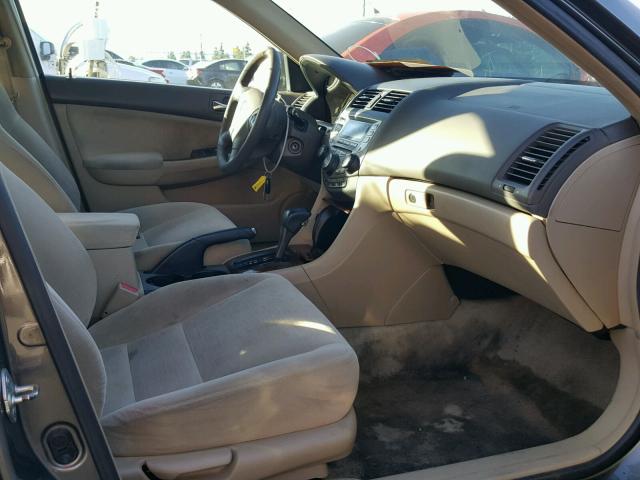 1HGCM56717A169131 - 2007 HONDA ACCORD EX GRAY photo 5