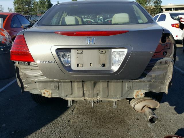 1HGCM56717A169131 - 2007 HONDA ACCORD EX GRAY photo 9