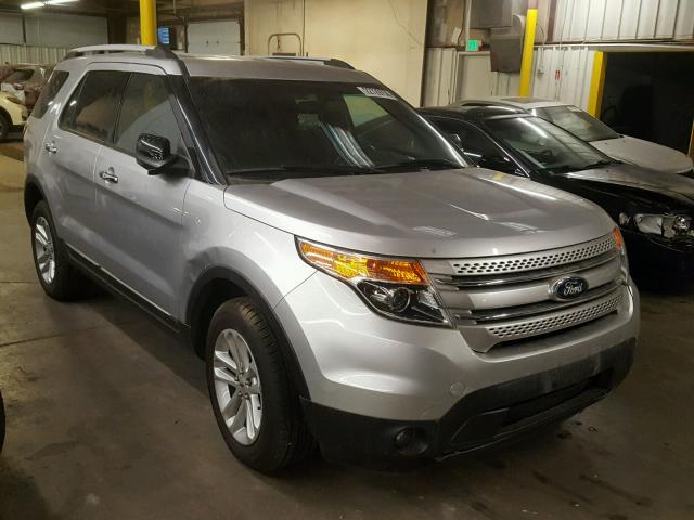 1FMHK8D85CGB02929 - 2012 FORD EXPLORER X SILVER photo 1