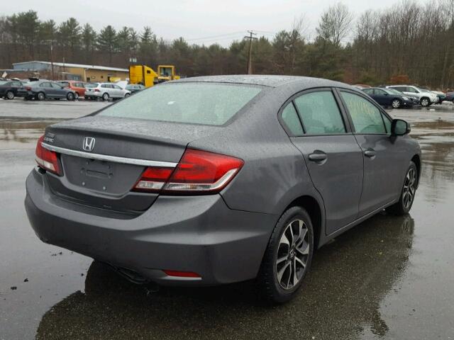 2HGFB2F80DH521705 - 2013 HONDA CIVIC EX GRAY photo 4