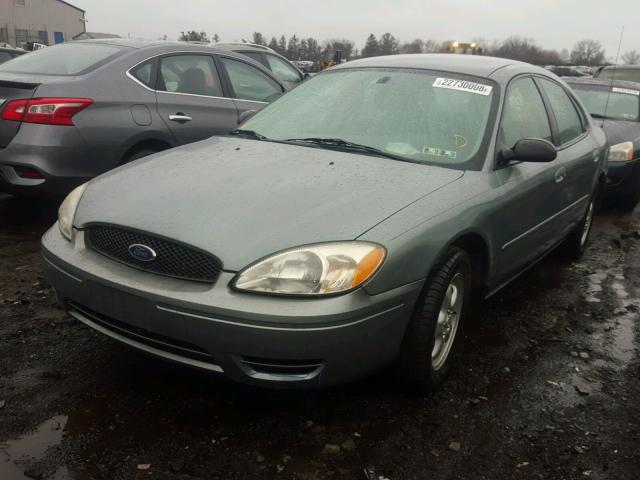 1FAFP53U06A195303 - 2006 FORD TAURUS SE BLUE photo 2