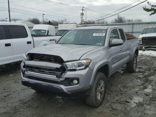 5TFSX5EN6GX040509 - 2016 TOYOTA TACOMA ACC SILVER photo 2