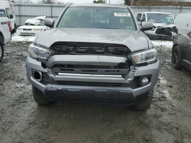 5TFSX5EN6GX040509 - 2016 TOYOTA TACOMA ACC SILVER photo 9