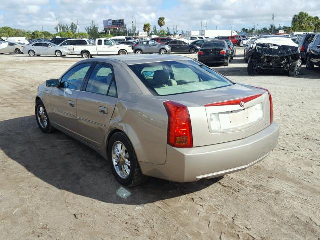 1G6DM577440164317 - 2004 CADILLAC CTS GOLD photo 3