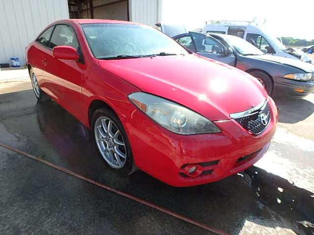 4T1CE30P47U753106 - 2007 TOYOTA CAMRY SOLA RED photo 1