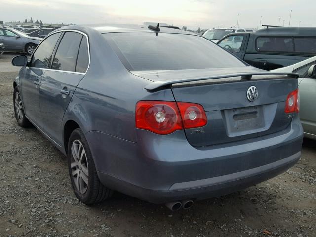 3VWSG71K06M787760 - 2006 VOLKSWAGEN JETTA 2.5 BLUE photo 3