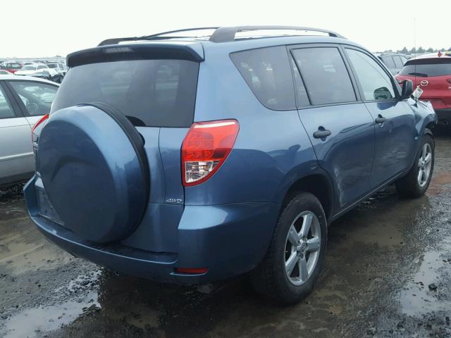 JTMBD33V885201245 - 2008 TOYOTA RAV4 BLUE photo 4