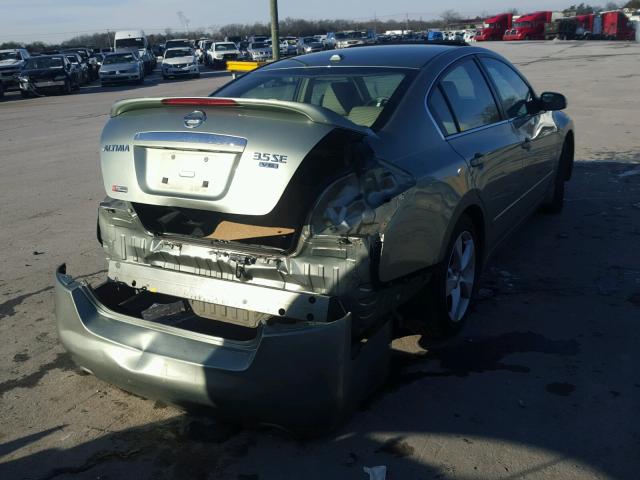 1N4BL21E67C221316 - 2007 NISSAN ALTIMA 3.5 GREEN photo 4