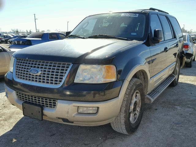 1FMFU17595LA85041 - 2005 FORD EXPEDITION BLACK photo 2