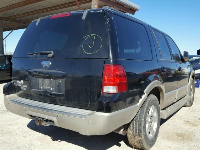 1FMFU17595LA85041 - 2005 FORD EXPEDITION BLACK photo 4