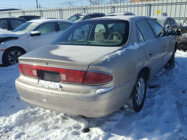 2G4WS52J511118019 - 2001 BUICK CENTURY CU TAN photo 4