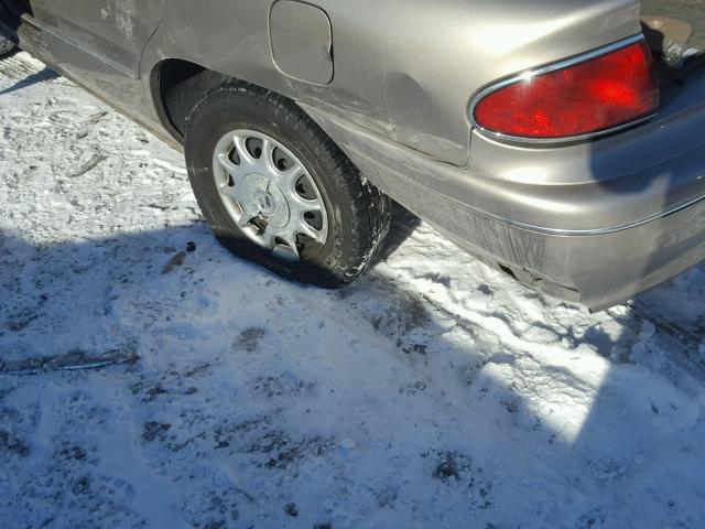 2G4WS52J511118019 - 2001 BUICK CENTURY CU TAN photo 9