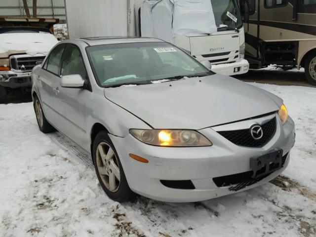 1YVHP80C735M21464 - 2003 MAZDA 6 I SILVER photo 1