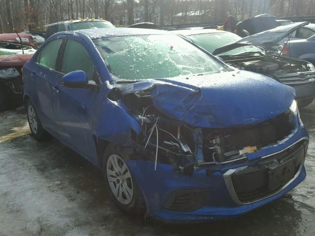 1G1JB5SH3H4114442 - 2017 CHEVROLET SONIC LS 蓝色 照片 1