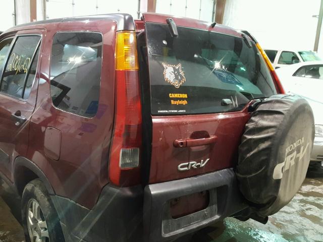 SHSRD78863U127140 - 2003 HONDA CR-V EX RED photo 9