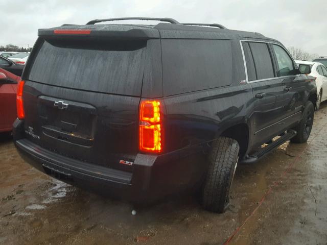 1GNSKHKC6HR281969 - 2017 CHEVROLET SUBURBAN K BLACK photo 4