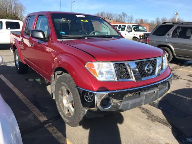 1N6AD07WX7C458170 - 2007 NISSAN FRONTIER C RED photo 1
