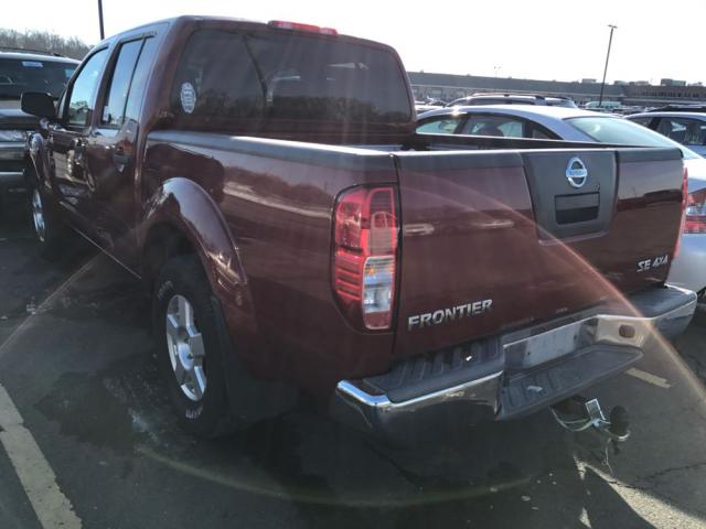 1N6AD07WX7C458170 - 2007 NISSAN FRONTIER C RED photo 3