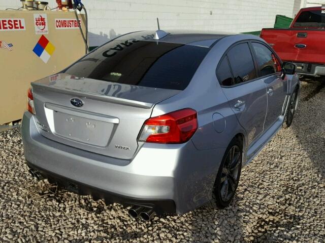 JF1VA1E67H9804539 - 2017 SUBARU WRX PREMIU SILVER photo 4