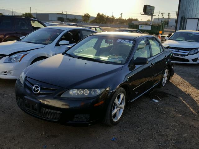 1YVHP80C085M16016 - 2008 MAZDA 6 I BLACK photo 2