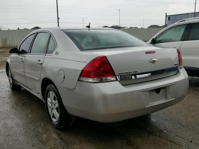 2G1WB58K779226875 - 2007 CHEVROLET IMPALA LS SILVER photo 3