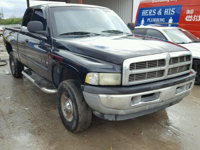 1B7HF13Y71J589634 - 2001 DODGE RAM 1500 BLACK photo 1