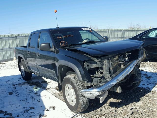 1GCDT33E088200777 - 2008 CHEVROLET COLORADO L BLACK photo 1