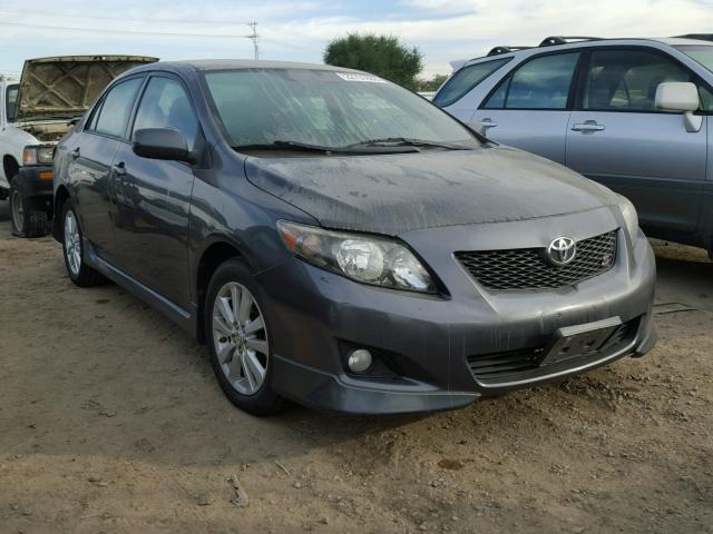 1NXBU4EE5AZ326035 - 2010 TOYOTA COROLLA BA GRAY photo 1