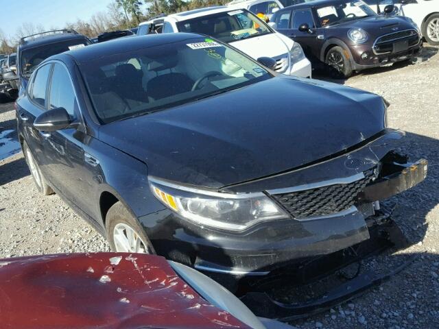 5XXGT4L36JG217183 - 2018 KIA OPTIMA LX BLACK photo 1