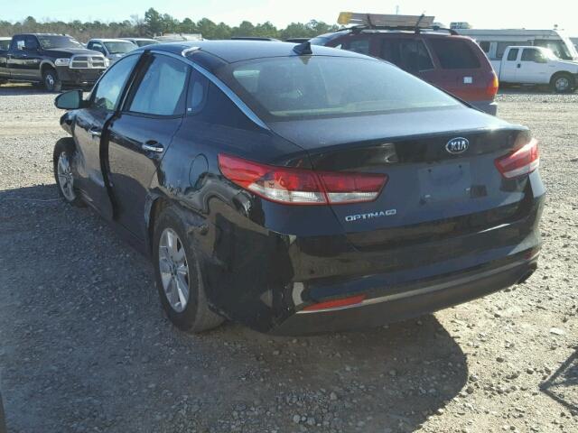 5XXGT4L36JG217183 - 2018 KIA OPTIMA LX BLACK photo 3