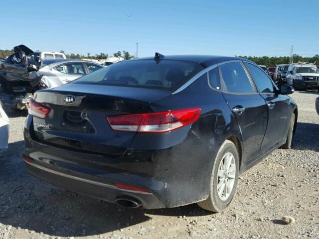 5XXGT4L36JG217183 - 2018 KIA OPTIMA LX BLACK photo 4