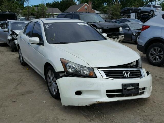 1HGCP36869A017238 - 2009 HONDA ACCORD EXL WHITE photo 1