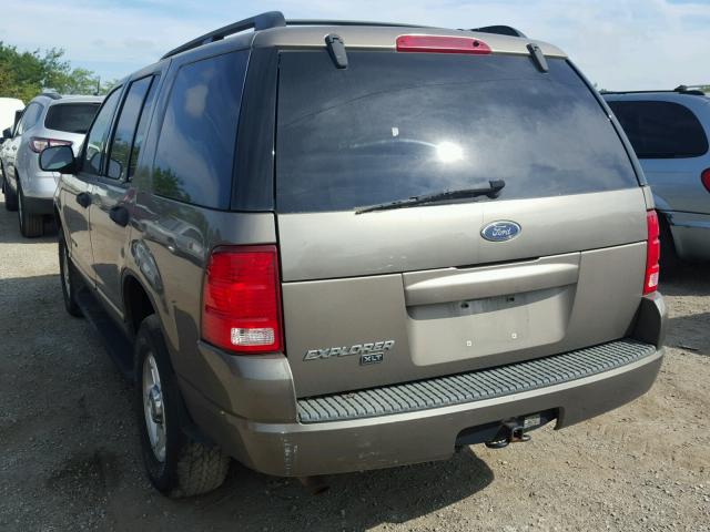 1FMZU73K94UC06784 - 2004 FORD EXPLORER X TAN photo 3