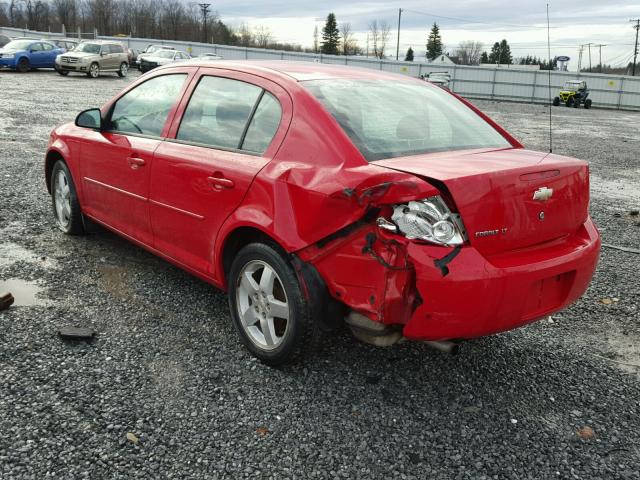 1G1AF5F56A7168407 - 2010 CHEVROLET COBALT 2LT RED photo 3