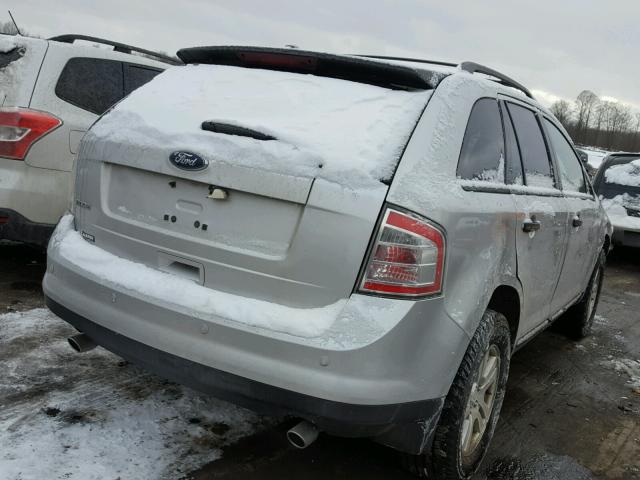 2FMDK3GCXABA44483 - 2010 FORD EDGE SE SILVER photo 4