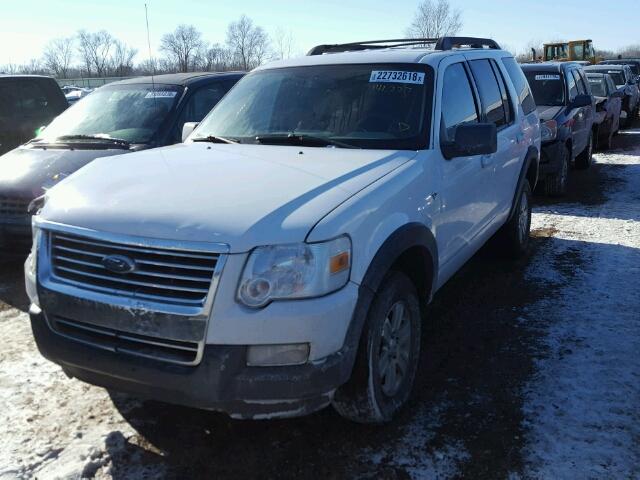 1FMEU73867UB50259 - 2007 FORD EXPLORER X WHITE photo 2