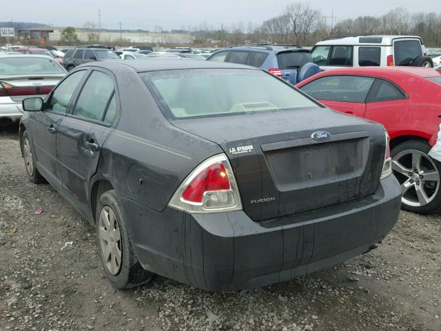 3FAFP06Z06R138938 - 2006 FORD FUSION S GRAY photo 3