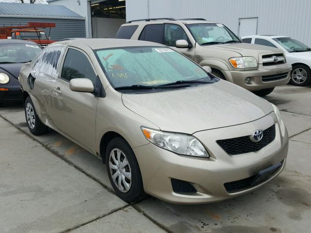 1NXBU40E29Z151777 - 2009 TOYOTA COROLLA BA GOLD photo 1