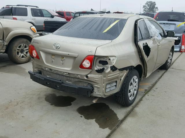 1NXBU40E29Z151777 - 2009 TOYOTA COROLLA BA GOLD photo 9