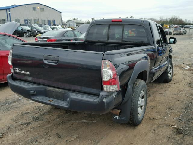 5TEUX42N49Z614821 - 2009 TOYOTA TACOMA ACC BLACK photo 4