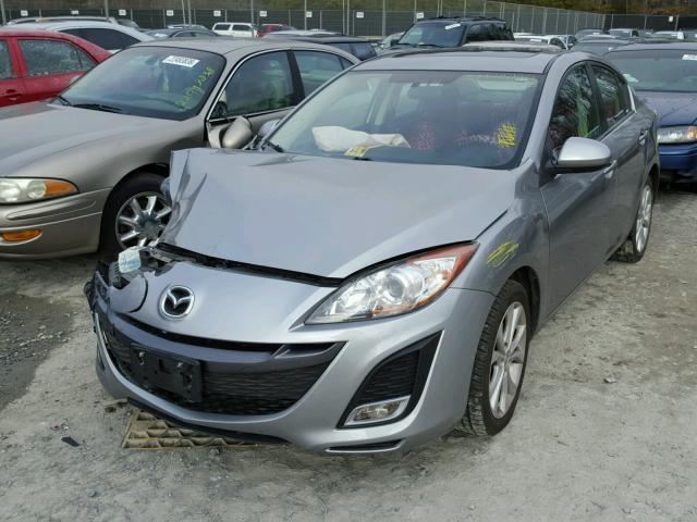 JM1BL1S56A1342336 - 2010 MAZDA 3 S CHARCOAL photo 2