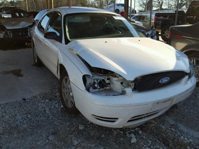 1FAFP53U56A162085 - 2006 FORD TAURUS SE WHITE photo 1