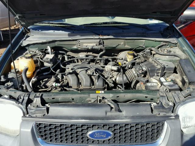 1FMCU03124KB34665 - 2004 FORD ESCAPE XLT GREEN photo 7