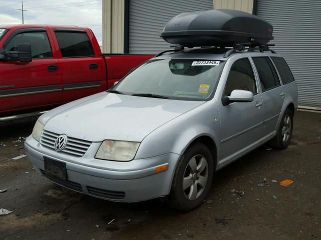 WVWSR61J85W043918 - 2005 VOLKSWAGEN JETTA GLS SILVER photo 2