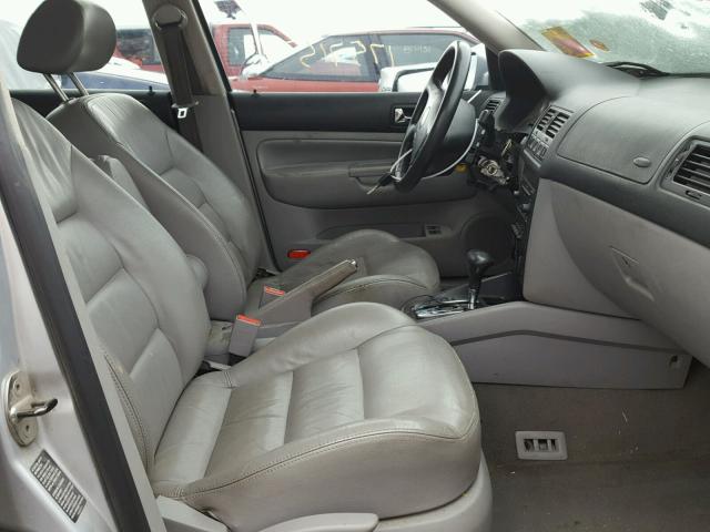 WVWSR61J85W043918 - 2005 VOLKSWAGEN JETTA GLS SILVER photo 5