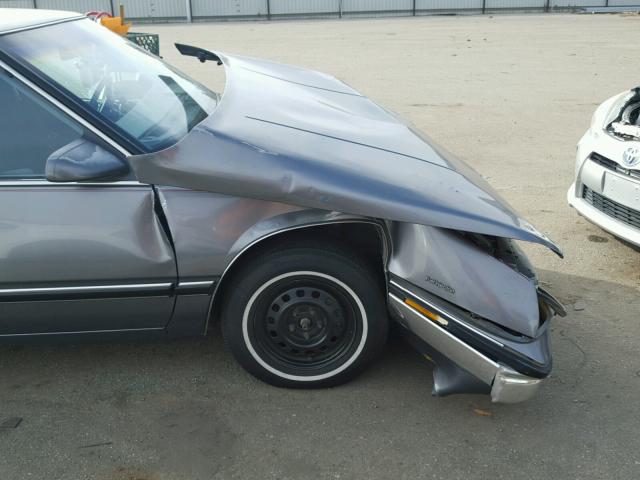 1G4HR54CXKH544385 - 1989 BUICK LESABRE LI GRAY photo 9