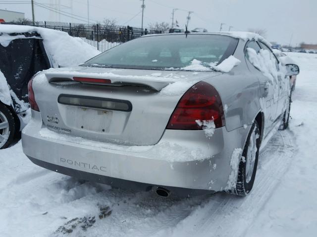 2G2WP552271221695 - 2007 PONTIAC GRAND PRIX SILVER photo 4